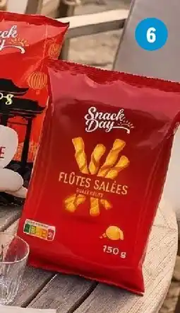Lidl Snack day flûtes feuilletées salées offre
