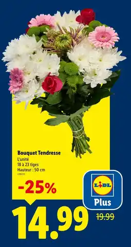 Lidl Bouquet tendresse offre