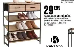 La Foir'Fouille Rangement entrée léna offre