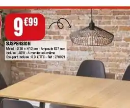 La Foir'Fouille Suspension offre