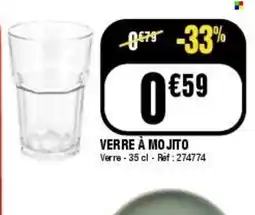 La Foir'Fouille Verre à mojito offre