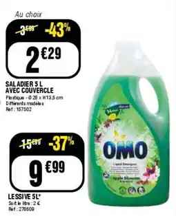 La Foir'Fouille Lessive offre