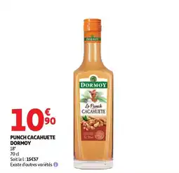 Auchan Dormoy Punch cacahuete offre