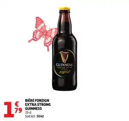 Auchan Guinness Bière foreign extra strong offre