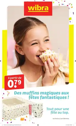 Wibra Des muffins magiques aux fantastiques! offre