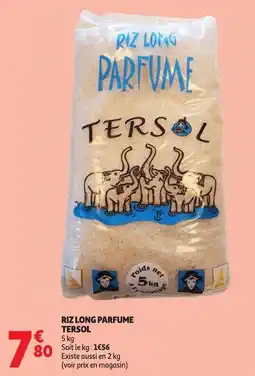 Auchan Tersol Riz long parfume offre