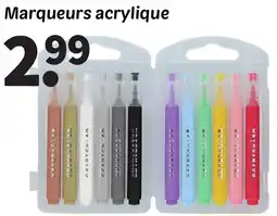 Wibra Marqueurs acrylique offre