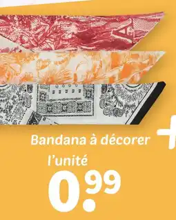 Wibra Bandana à décorer offre