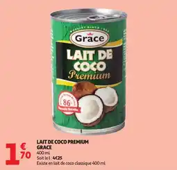 Auchan Grace Lait de coco premium offre
