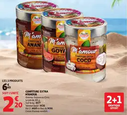 Auchan M'Amour Confiture extra offre