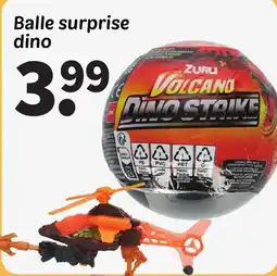 Wibra Balle surprise dino offre