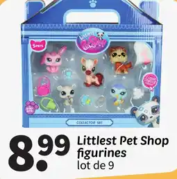 Wibra Littlest Pet Shop figurines lot de 9 offre