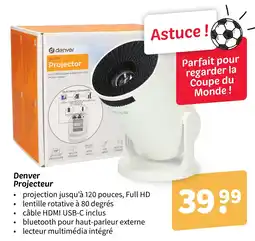 Wibra Denver Projecteur offre