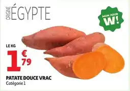 Auchan Patate douce vrac offre
