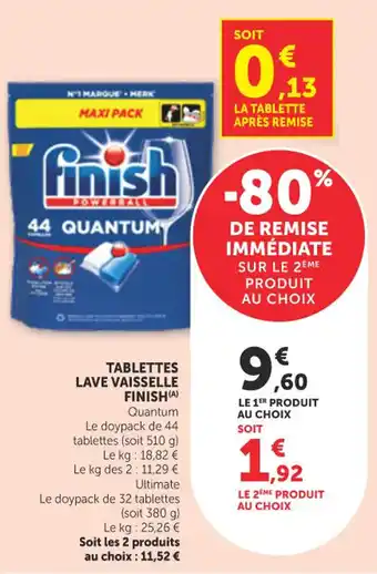 Finish Tablettes lave vaisselle