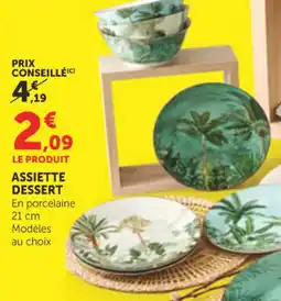 Bi1 Assiette dessert offre