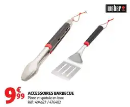 Auchan Weber Accessoires barbecue offre