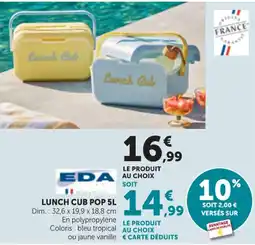 Bi1 Eda Lunch cub pop offre