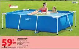 Auchan INTEX Piscine tubulaire offre