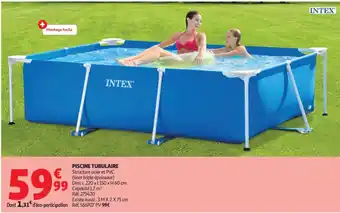INTEX Piscine tubulaire