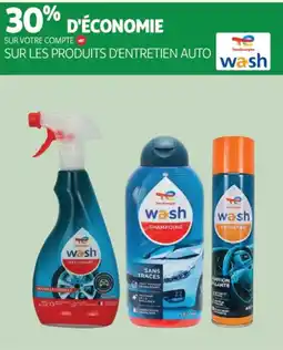 Auchan Sur les produits d'entretien auto offre