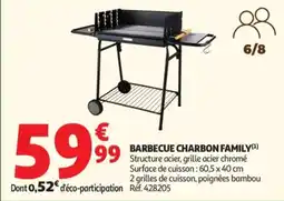 Auchan Barbecue charbon family offre