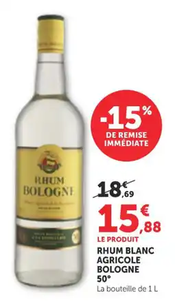 Bi1 Damoiseau 50° Rhum blanc agricole offre