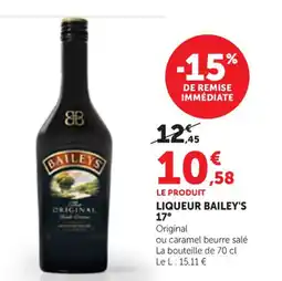 Bi1 Bailey's 17° Liqueur offre