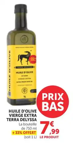 Bi1 Delyssa Huile d'olive vierge extra terra offre