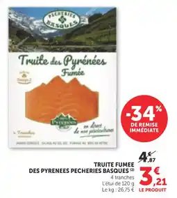 Bi1 Pecheries Basques Truite fumee des pyrenees offre