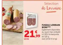 Bi1 Fuseau lorrain boni offre