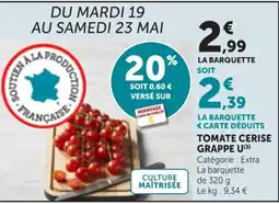 Bi1 U Tomate cerise grappe offre