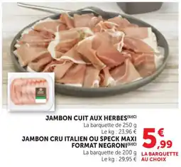 Bi1 Jambon cuit aux herbes offre