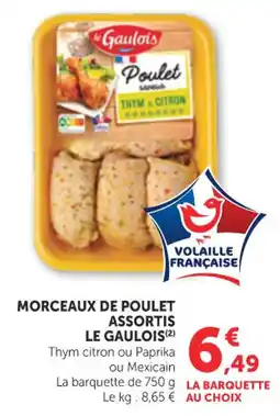 Bi1 Le Gaulois Morceaux de poulet assortis offre