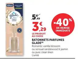 Bi1 Glade Batonnets parfumes offre