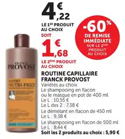 Bi1 Franck Provost Routine capillaire offre