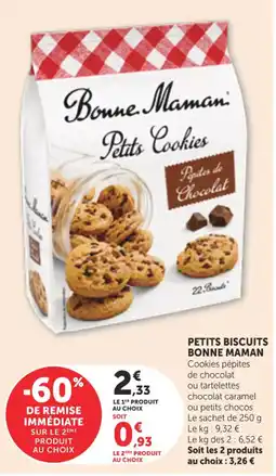 Bi1 Bonne Maman Petits biscuits offre