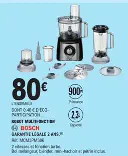 E.Leclerc ROBOT MULTIFONCTION BOSCH offre