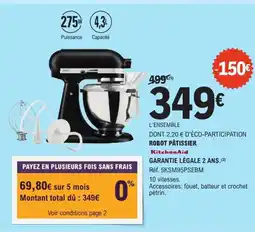 E.Leclerc ROBOT PÂTISSIER KitchenAid offre
