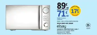 MICRO-ONDES GRIL MIROIR elsay