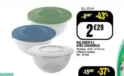 La Foir'Fouille Saladier avec couvercle offre