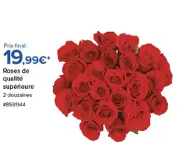 Costco Roses de qualité supérieure offre