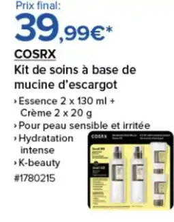 Costco COSRX Kit de soins à base de mucine d'escargot offre