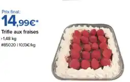Costco Trifle aux fraises offre