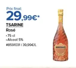 Costco TSARINE Rosé offre
