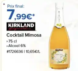 Costco KIRKLAND Cocktail Mimosa offre