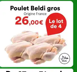 Hmarket Poulet Beldi gros offre
