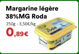 Hmarket RODA Margarine légère 38%MG offre