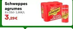 Hmarket SCHWEPPES agrumes offre