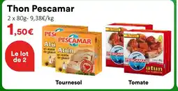 Hmarket PESCAMAR Thon offre